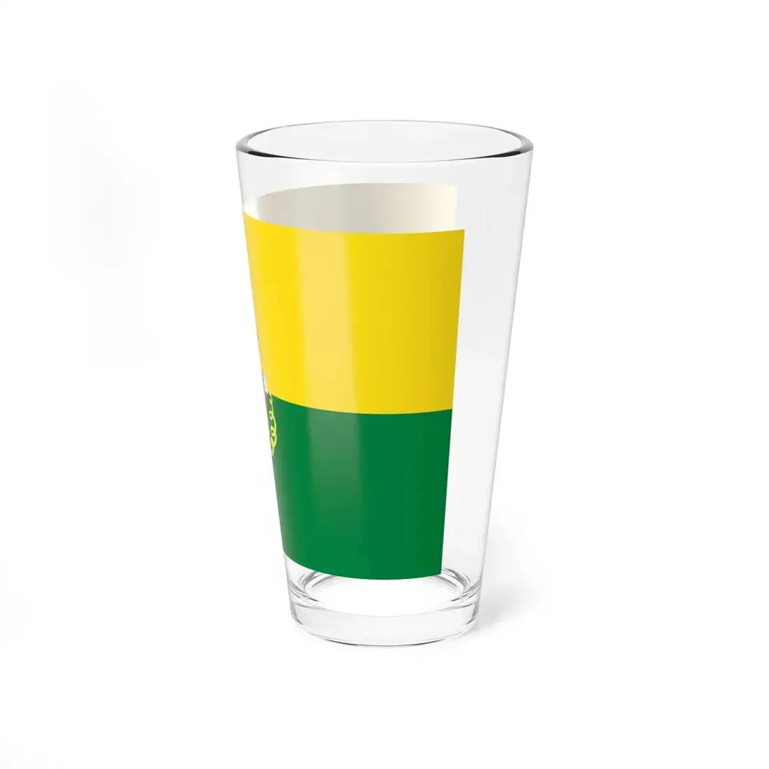 Flag of Saquisilí (Ecuador) Pint Glass 16oz - Go Mug Yourself