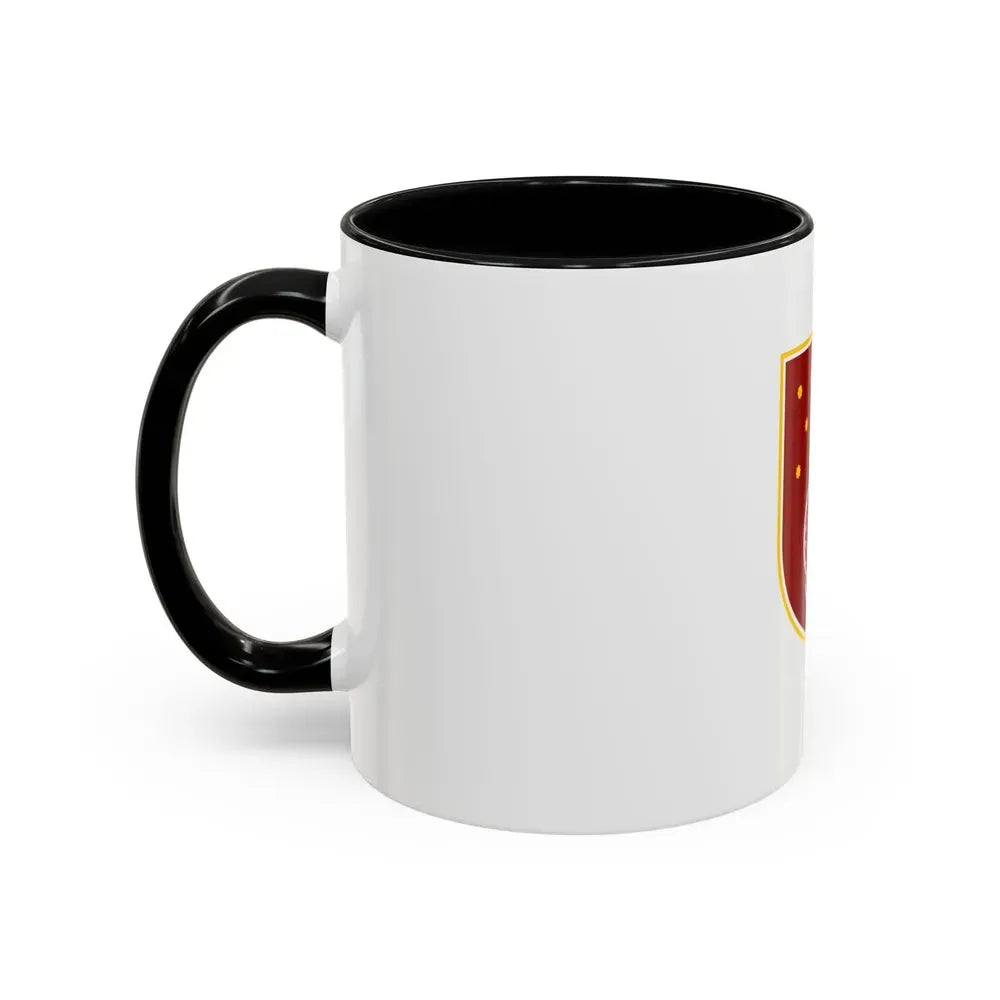Flag of Sarajevo Canton Bosnia and Herzegovina - Accent Coffee Mug - Go Mug Yourself