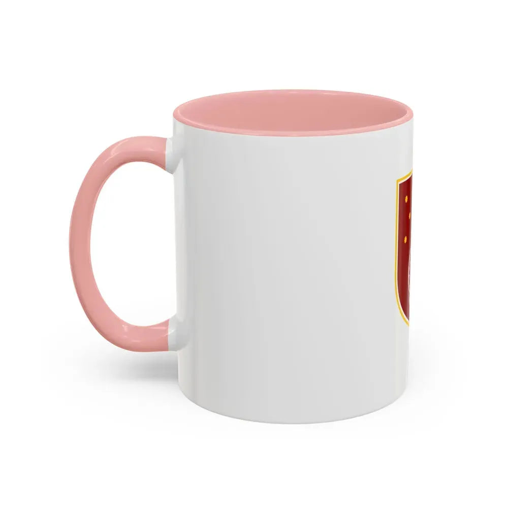 Flag of Sarajevo Canton Bosnia and Herzegovina - Accent Coffee Mug - Go Mug Yourself