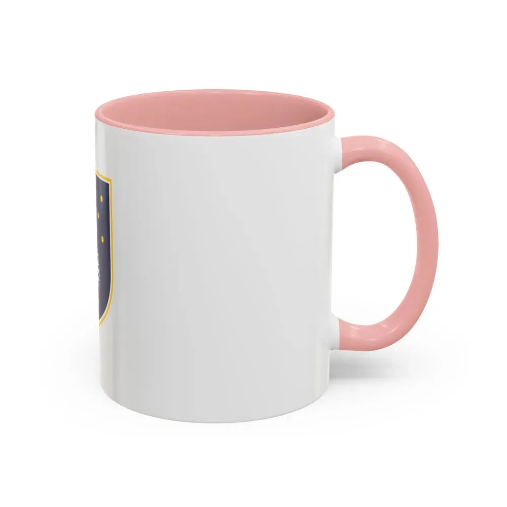 Flag of Sarajevo Canton Bosnia and Herzegovina - Accent Coffee Mug - Go Mug Yourself