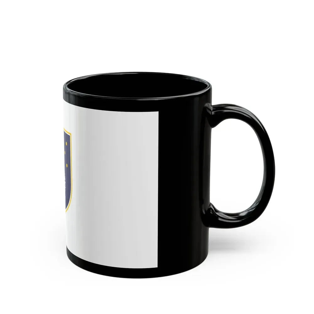 Flag of Sarajevo Canton Bosnia and Herzegovina - Black Coffee Mug - Go Mug Yourself