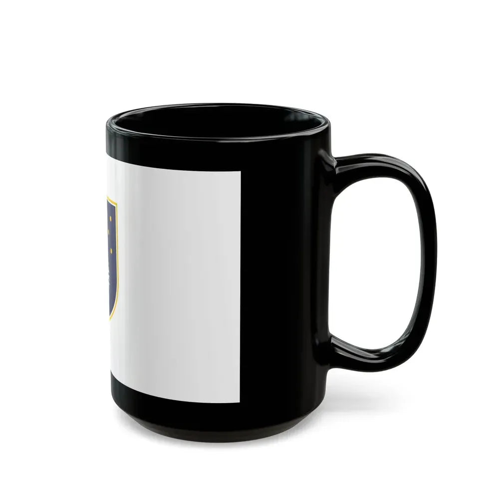 Flag of Sarajevo Canton Bosnia and Herzegovina - Black Coffee Mug - Go Mug Yourself