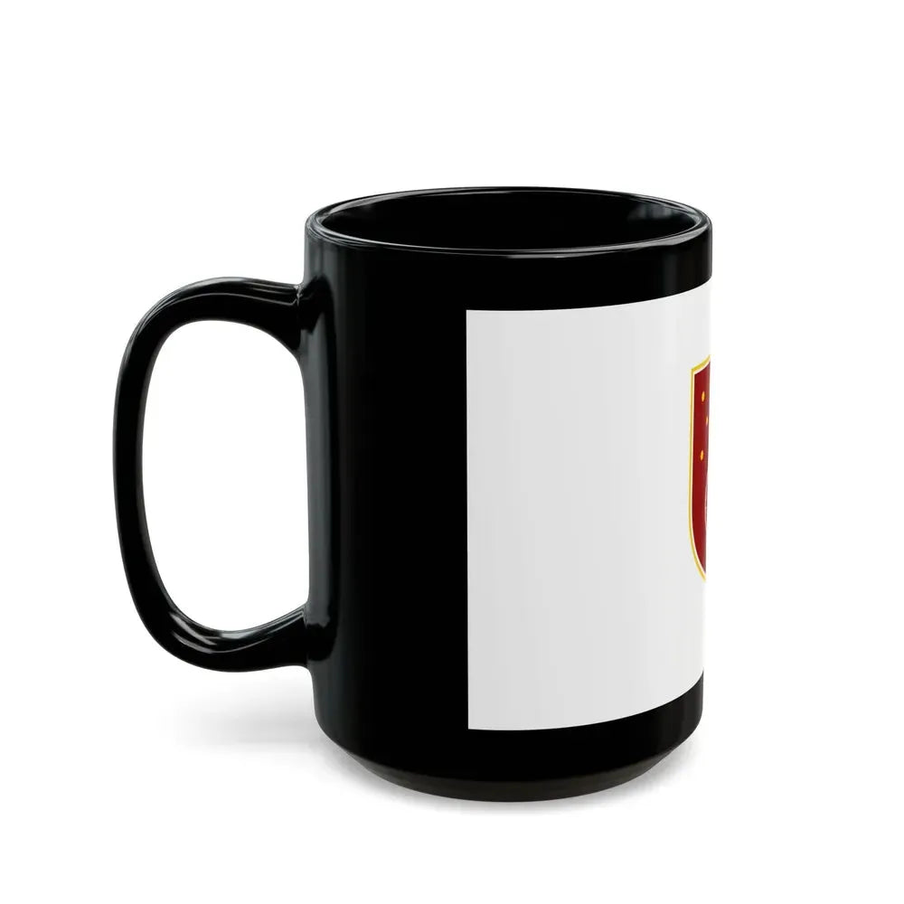Flag of Sarajevo Canton Bosnia and Herzegovina - Black Coffee Mug - Go Mug Yourself