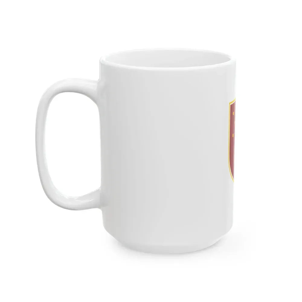 Flag of Sarajevo Canton Bosnia and Herzegovina - White Coffee Mug - Go Mug Yourself
