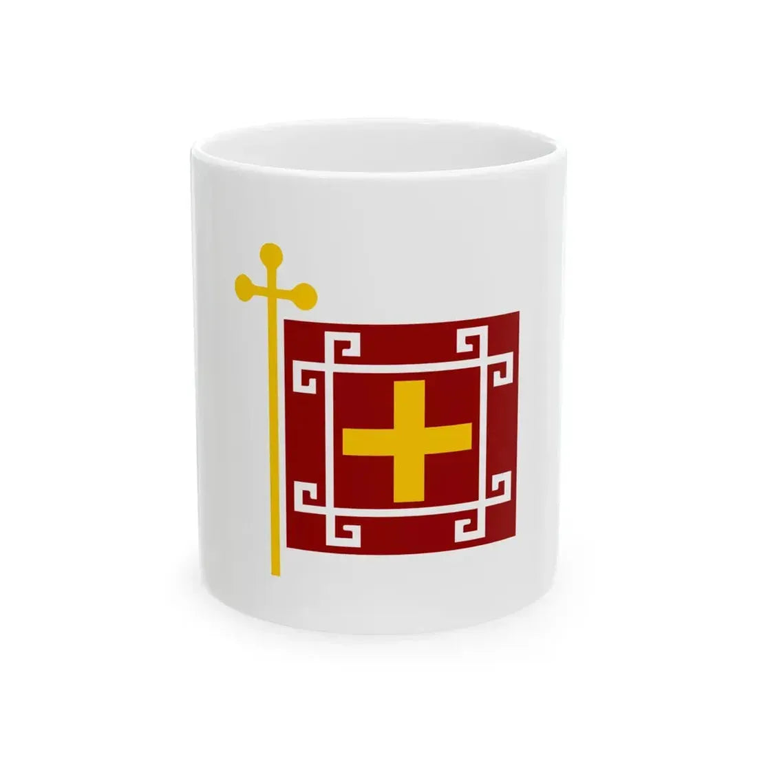 Flag of Sarakatsani (Bulgaria) White Coffee Mug 11oz - Go Mug Yourself
