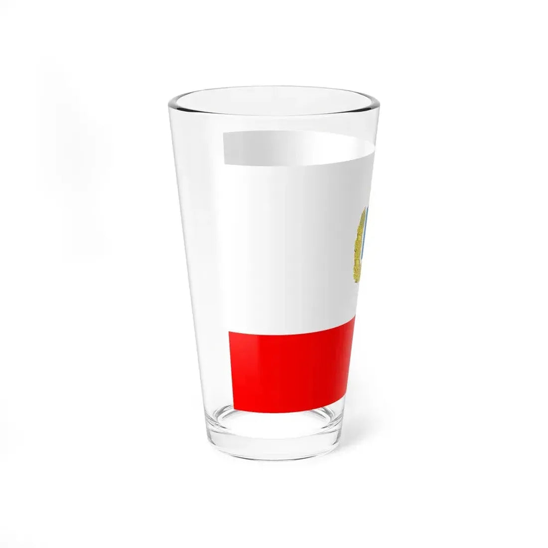 Flag of Saratov Oblast Russia - Pint Glass 16oz - Go Mug Yourself