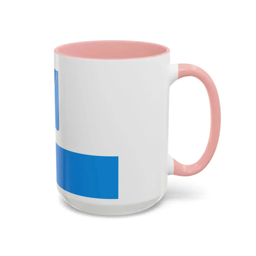 Flag of Saratov Russia - Accent Coffee Mug - Go Mug Yourself