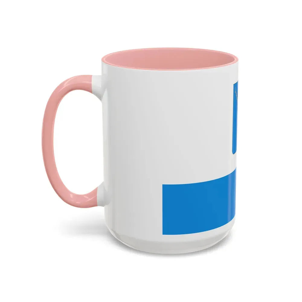Flag of Saratov Russia - Accent Coffee Mug - Go Mug Yourself