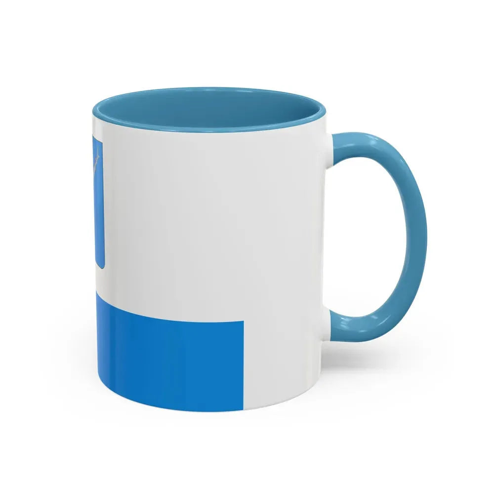 Flag of Saratov Russia - Accent Coffee Mug - Go Mug Yourself