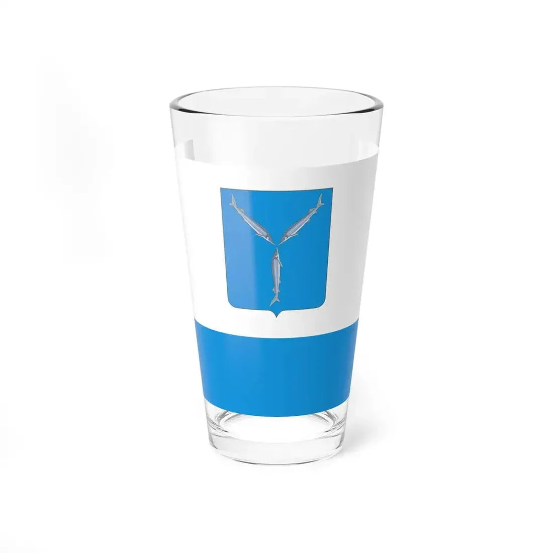 Flag of Saratov Russia - Pint Glass 16oz 16oz - Go Mug Yourself