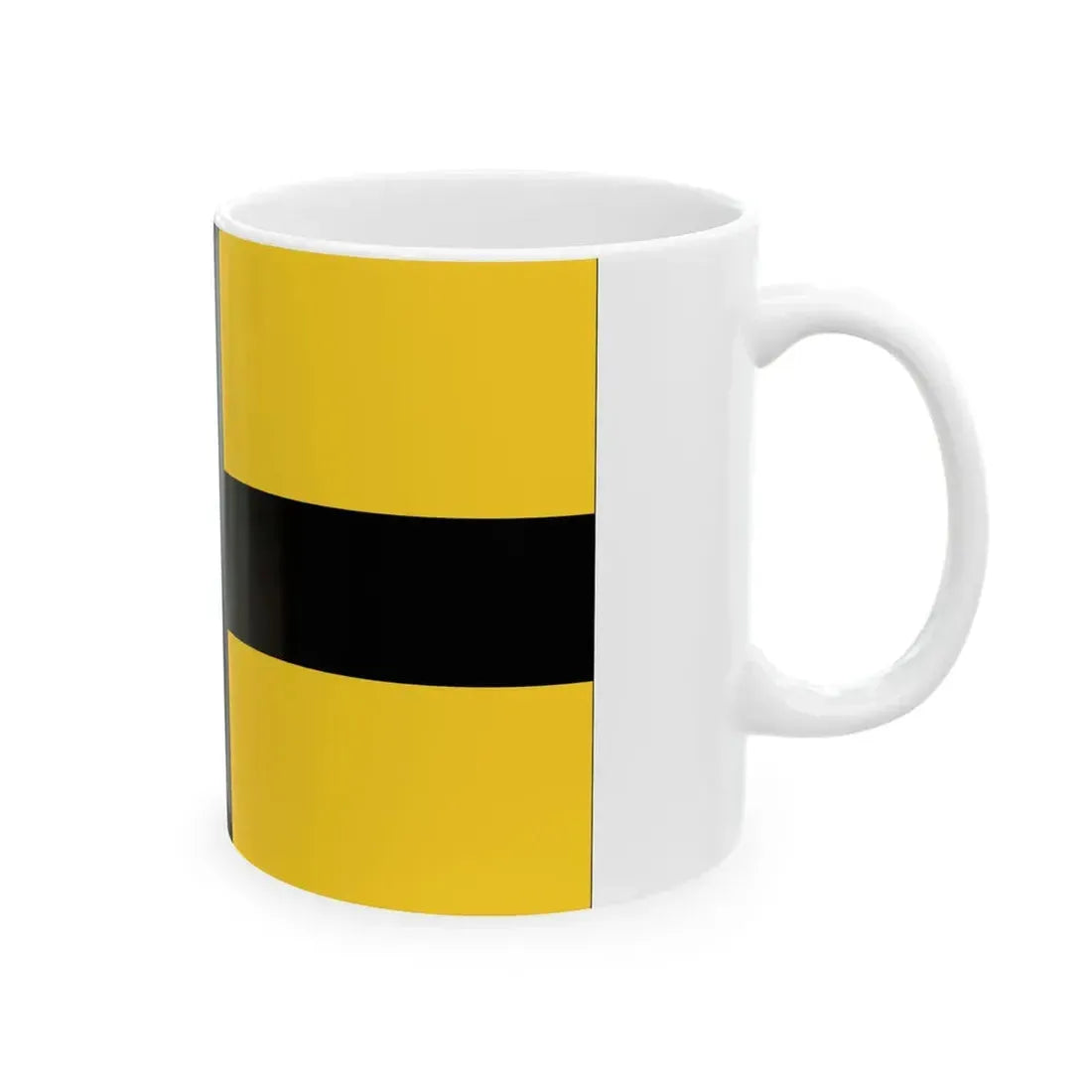 Flag of Sarawak 1848 (Malaysia) White Coffee Mug - Go Mug Yourself