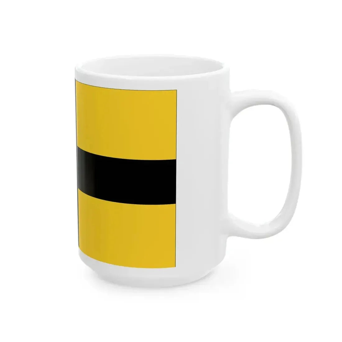 Flag of Sarawak 1848 (Malaysia) White Coffee Mug - Go Mug Yourself