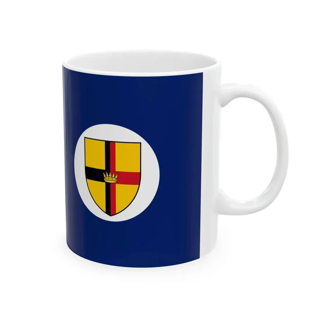 Flag of Sarawak 1947-1963 (Malaysia) White Coffee Mug - Go Mug Yourself