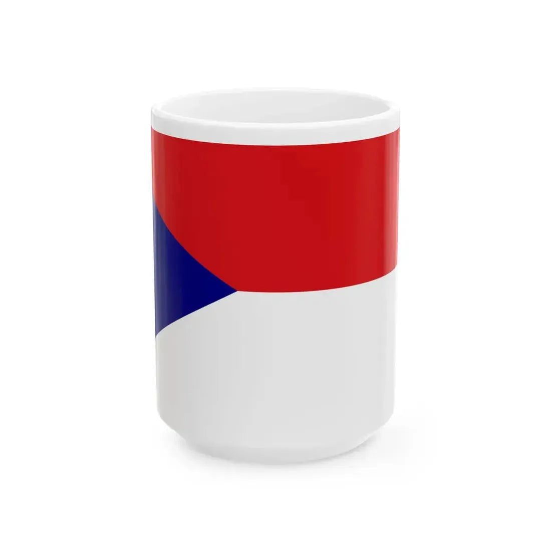Flag of Sarawak 1973-1988 (Malaysia) White Coffee Mug 15oz - Go Mug Yourself