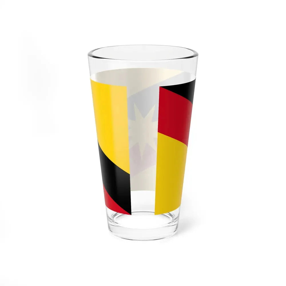 Flag of Sarawak Malaysia - Pint Glass 16oz - Go Mug Yourself