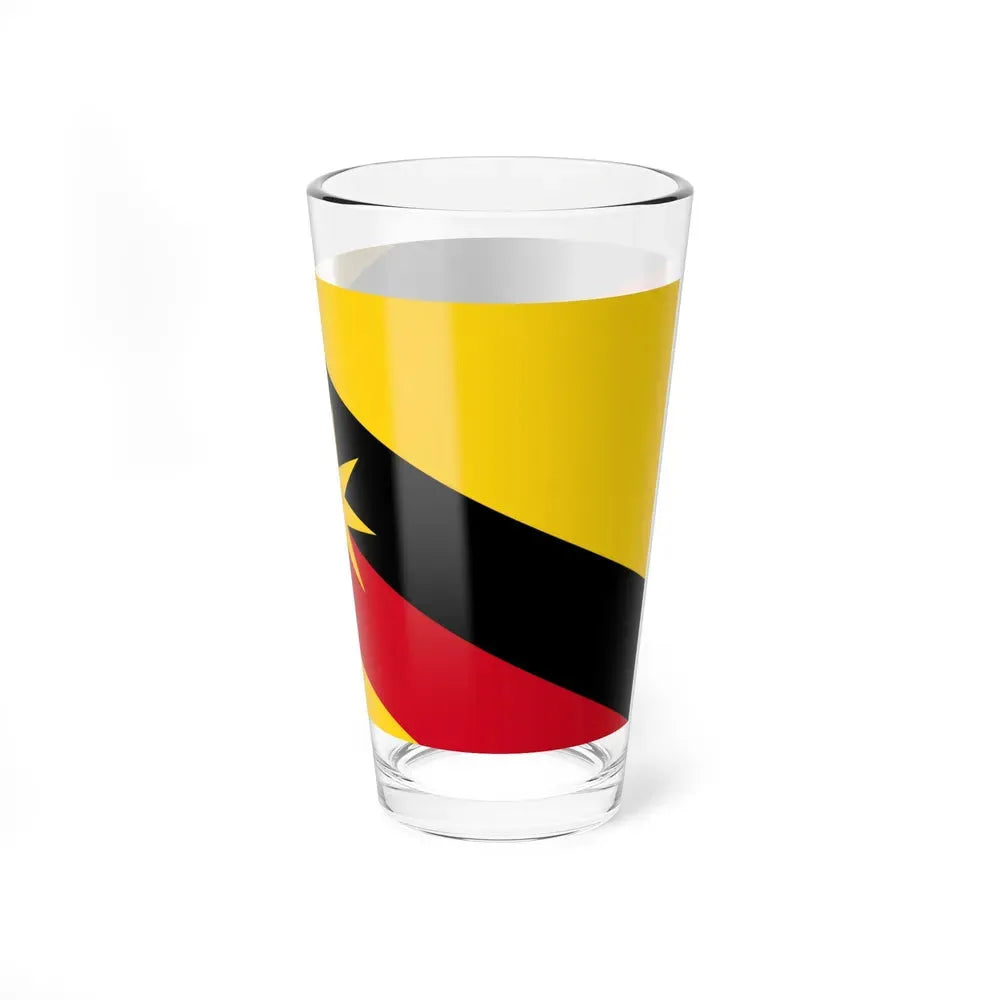 Flag of Sarawak Malaysia - Pint Glass 16oz - Go Mug Yourself