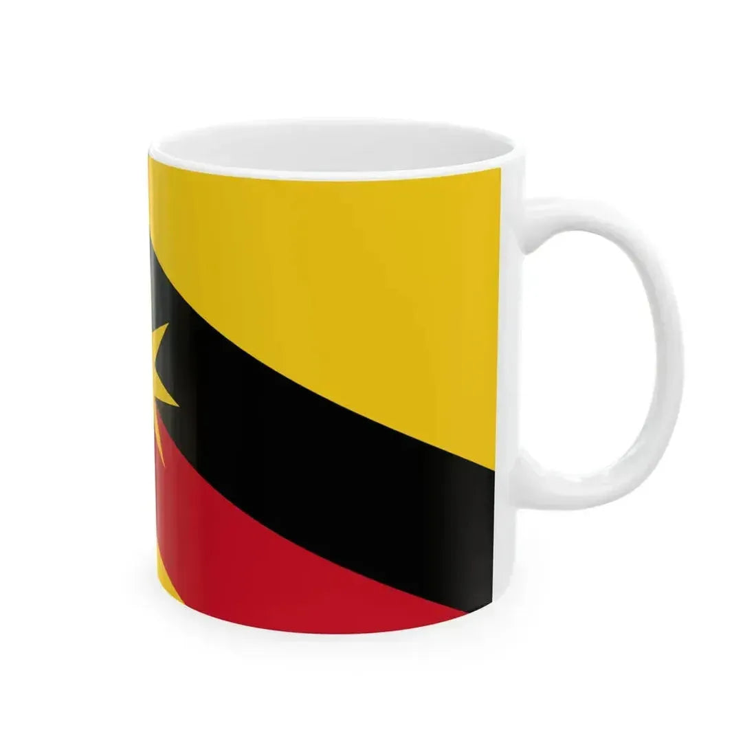 Flag of Sarawak (Malaysia) White Coffee Mug - Go Mug Yourself
