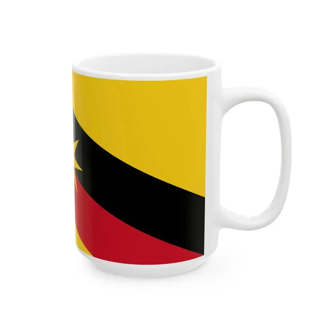 Flag of Sarawak (Malaysia) White Coffee Mug - Go Mug Yourself