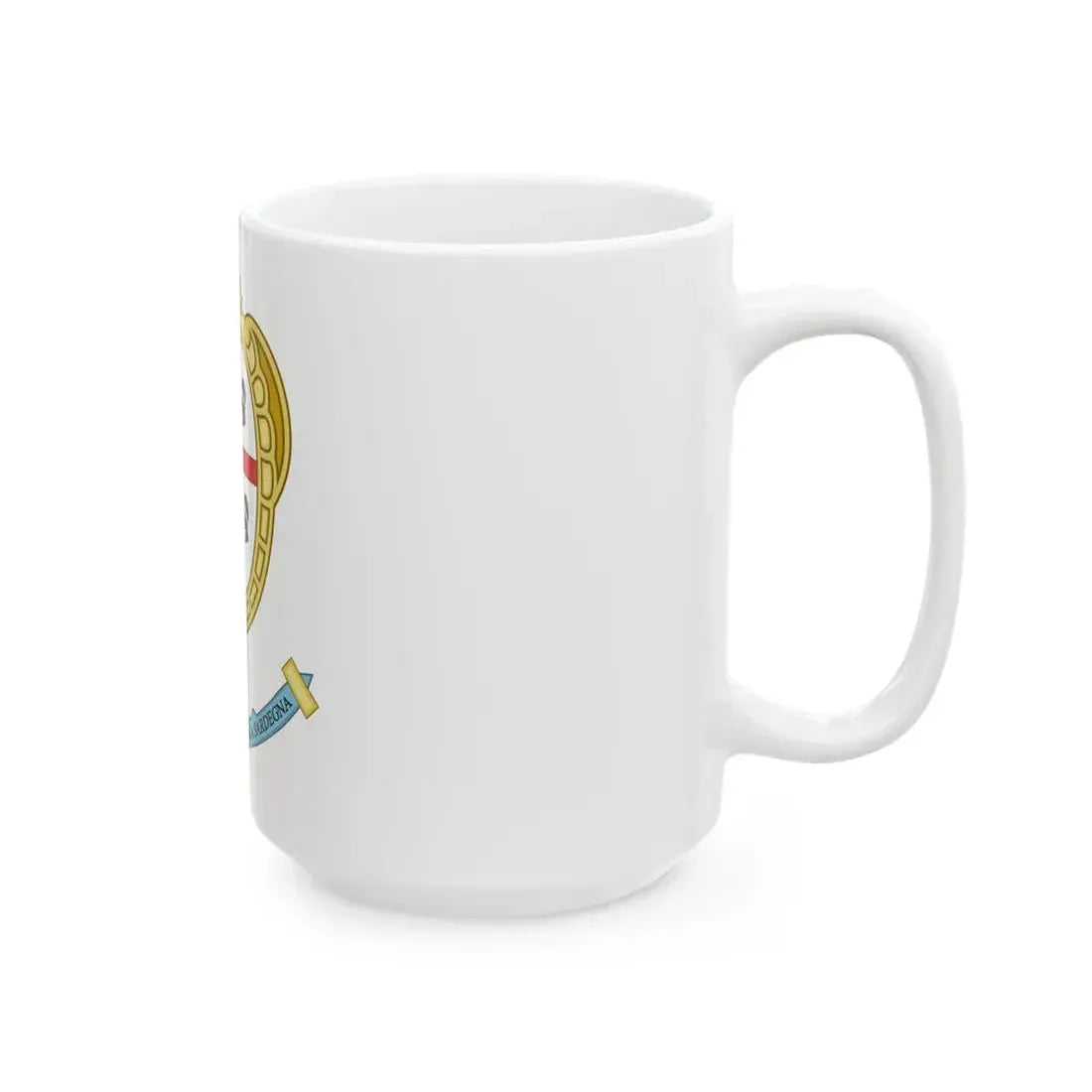 Flag of Sardinia 1995 (Italy) White Coffee Mug - Go Mug Yourself