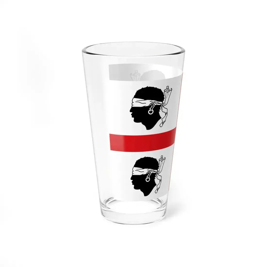 Flag of Sardinia Italy 1950-1999 (Italy) Pint Glass 16oz - Go Mug Yourself