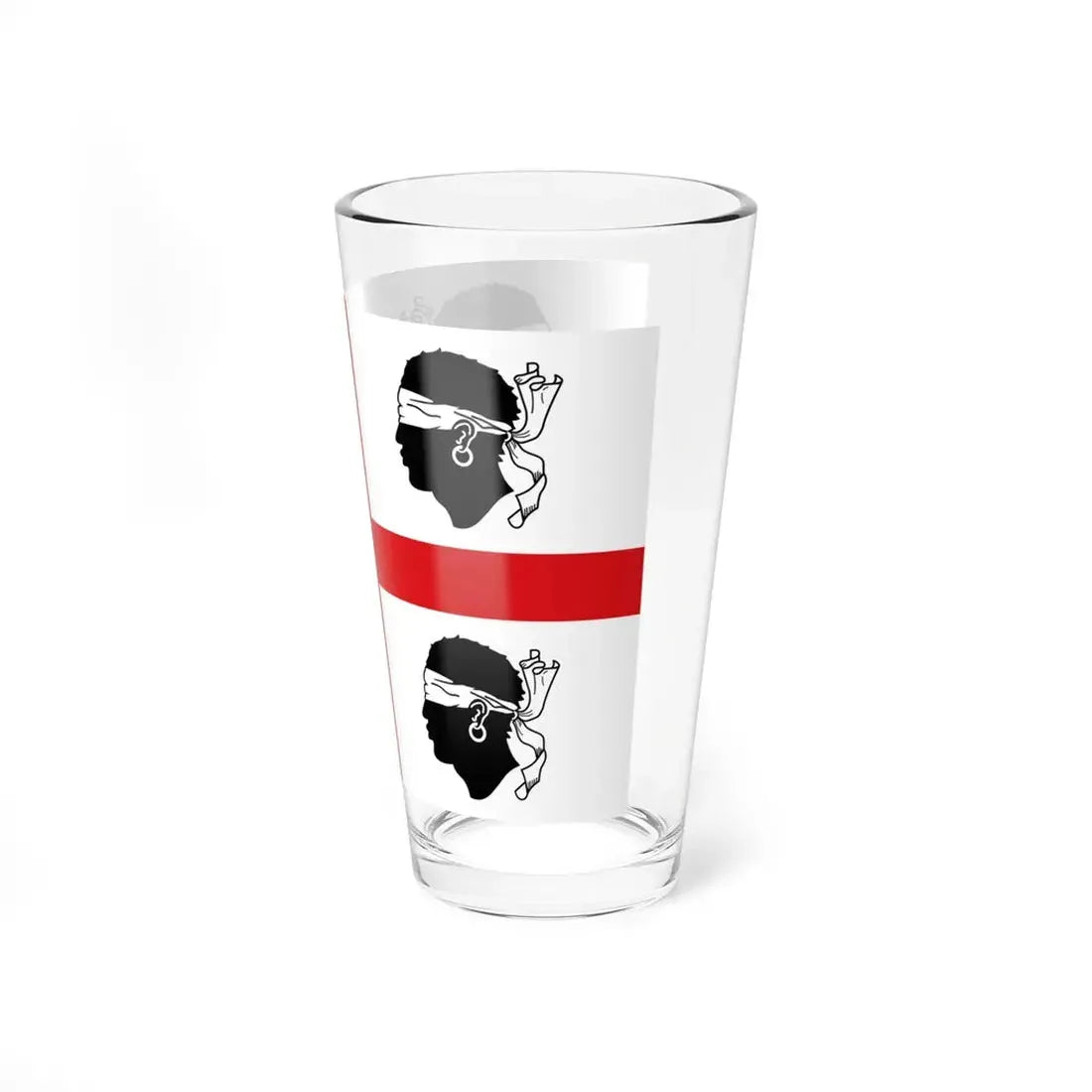 Flag of Sardinia Italy 1950-1999 (Italy) Pint Glass 16oz - Go Mug Yourself