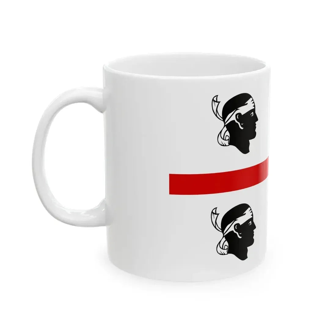 Flag of Sardinia (Italy) White Coffee Mug - Go Mug Yourself
