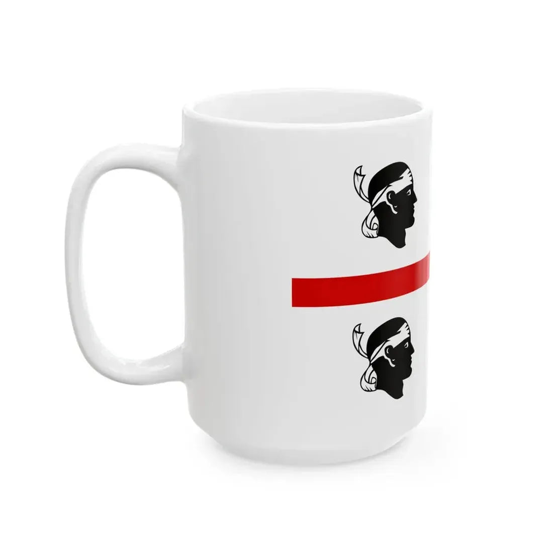 Flag of Sardinia (Italy) White Coffee Mug - Go Mug Yourself