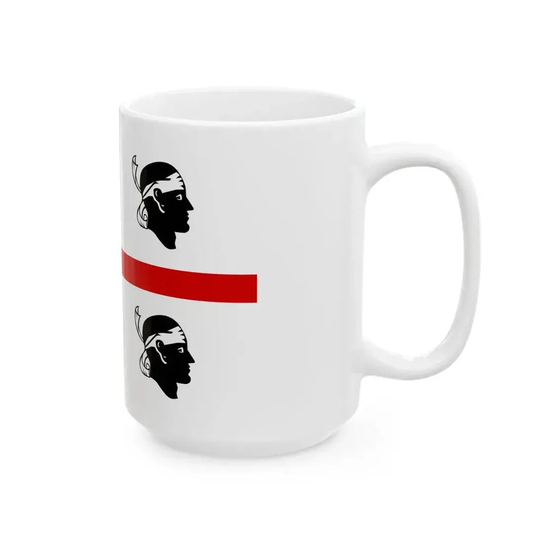 Flag of Sardinia (Italy) White Coffee Mug - Go Mug Yourself