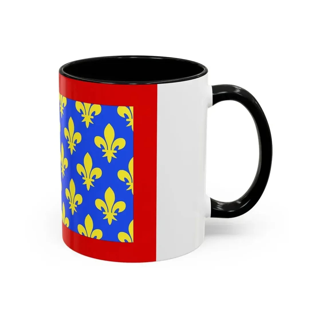 Flag of Sarthe France 2 - Accent Coffee Mug - Go Mug Yourself