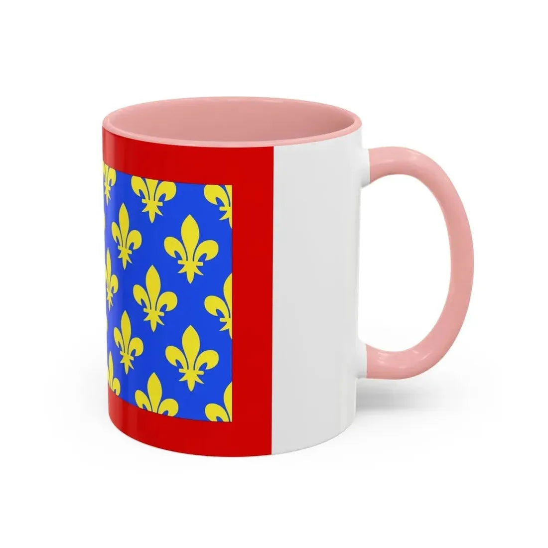 Flag of Sarthe France 2 - Accent Coffee Mug - Go Mug Yourself