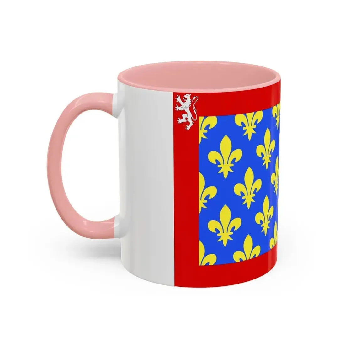 Flag of Sarthe France 2 - Accent Coffee Mug - Go Mug Yourself