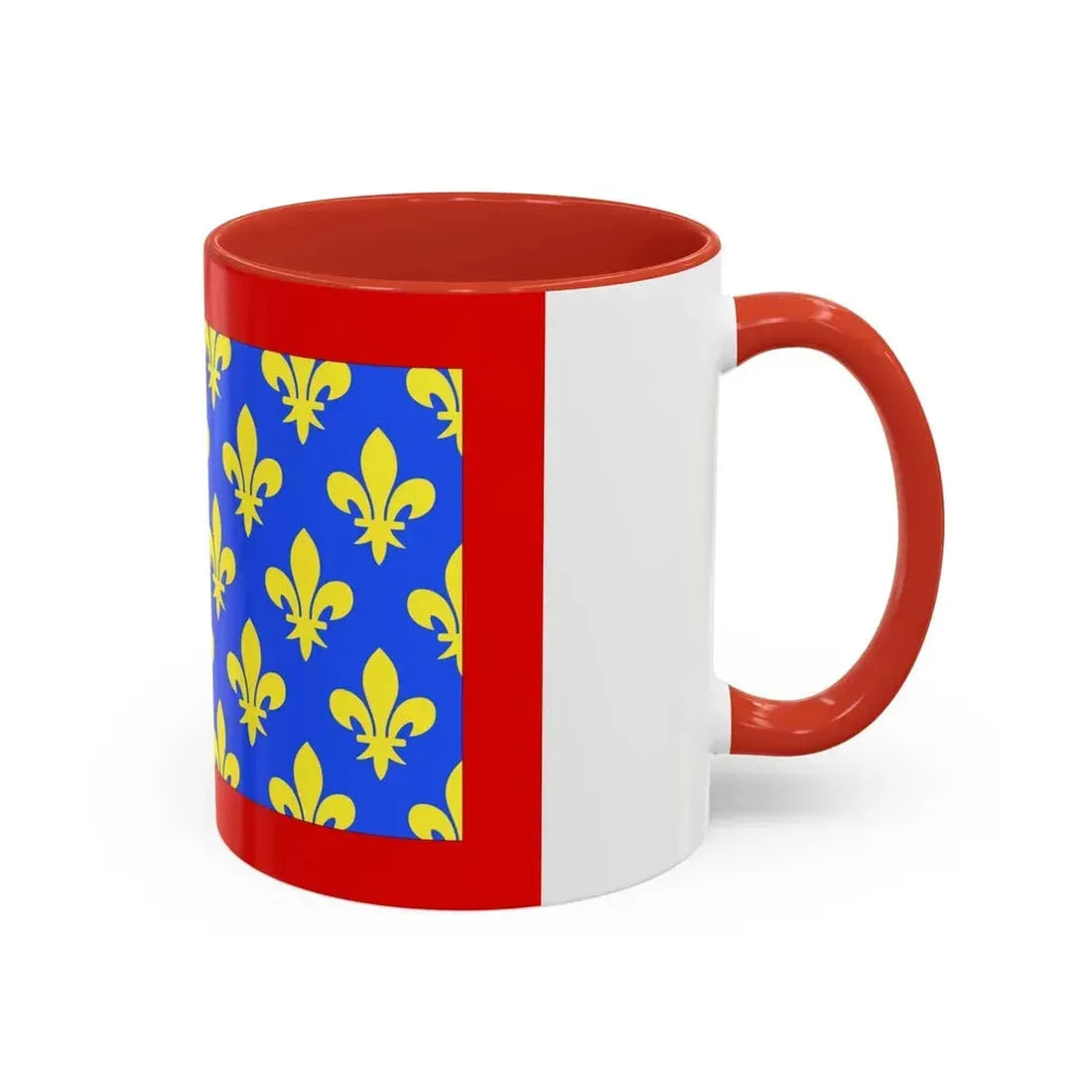 Flag of Sarthe France 2 - Accent Coffee Mug - Go Mug Yourself