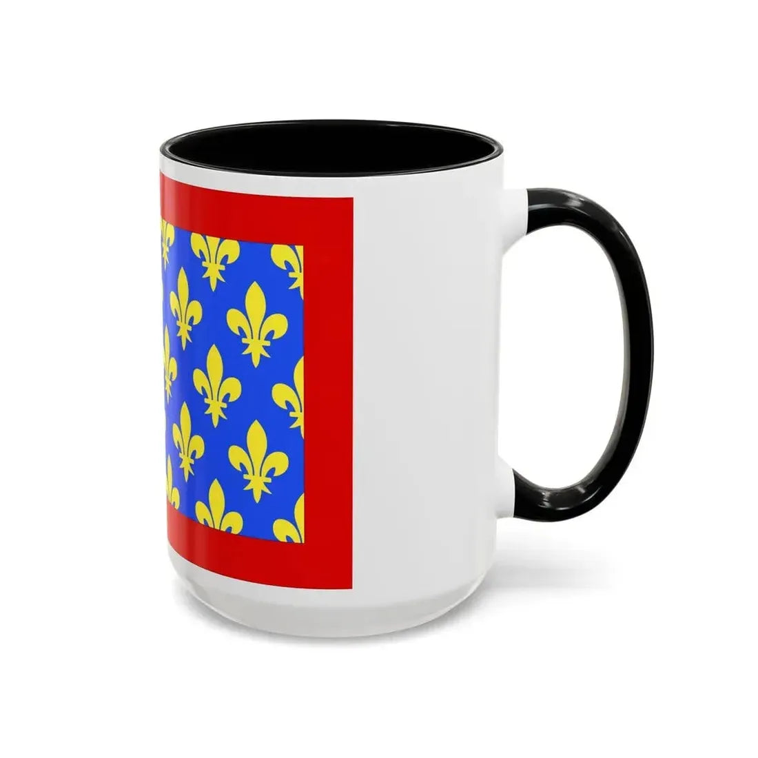 Flag of Sarthe France 2 - Accent Coffee Mug - Go Mug Yourself