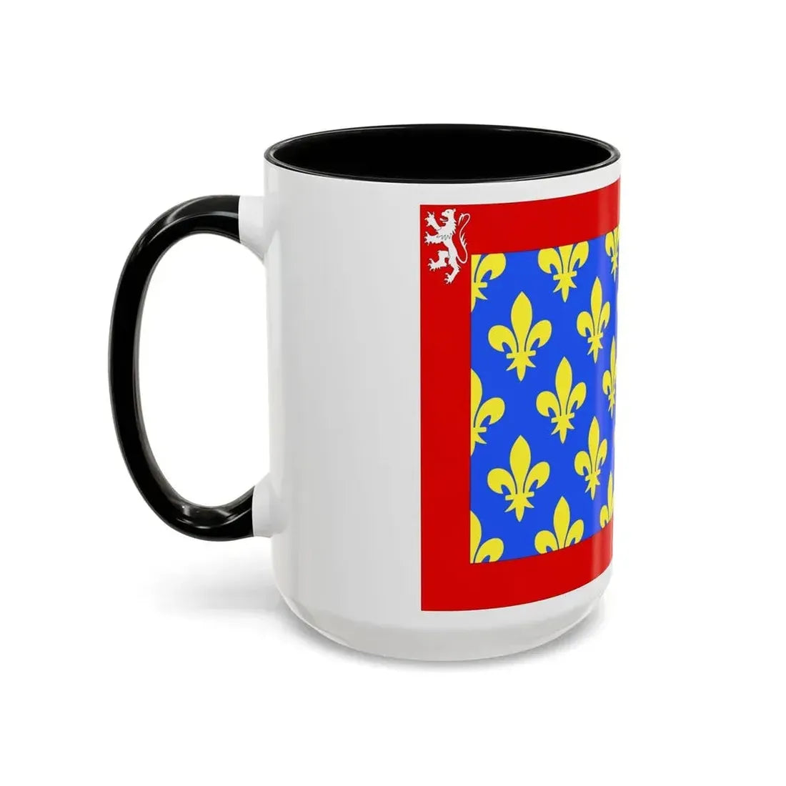 Flag of Sarthe France 2 - Accent Coffee Mug - Go Mug Yourself