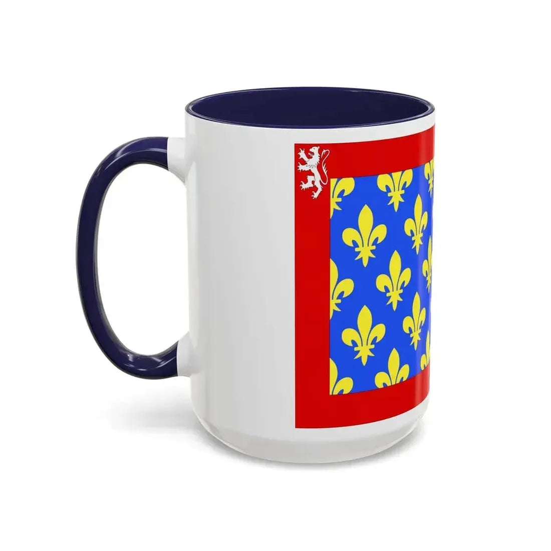 Flag of Sarthe France 2 - Accent Coffee Mug - Go Mug Yourself