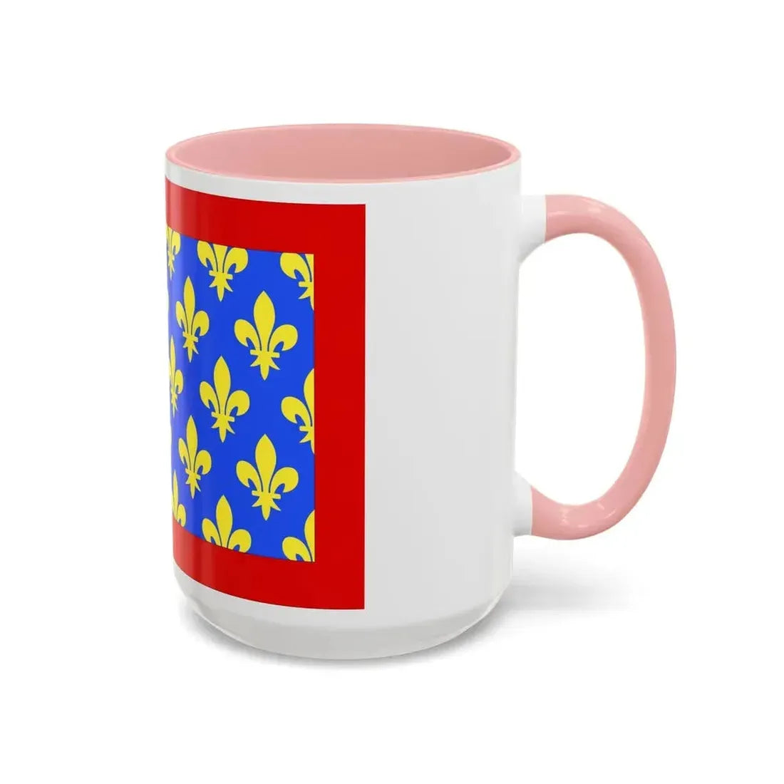 Flag of Sarthe France 2 - Accent Coffee Mug - Go Mug Yourself