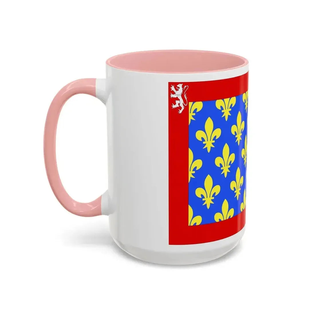 Flag of Sarthe France 2 - Accent Coffee Mug - Go Mug Yourself