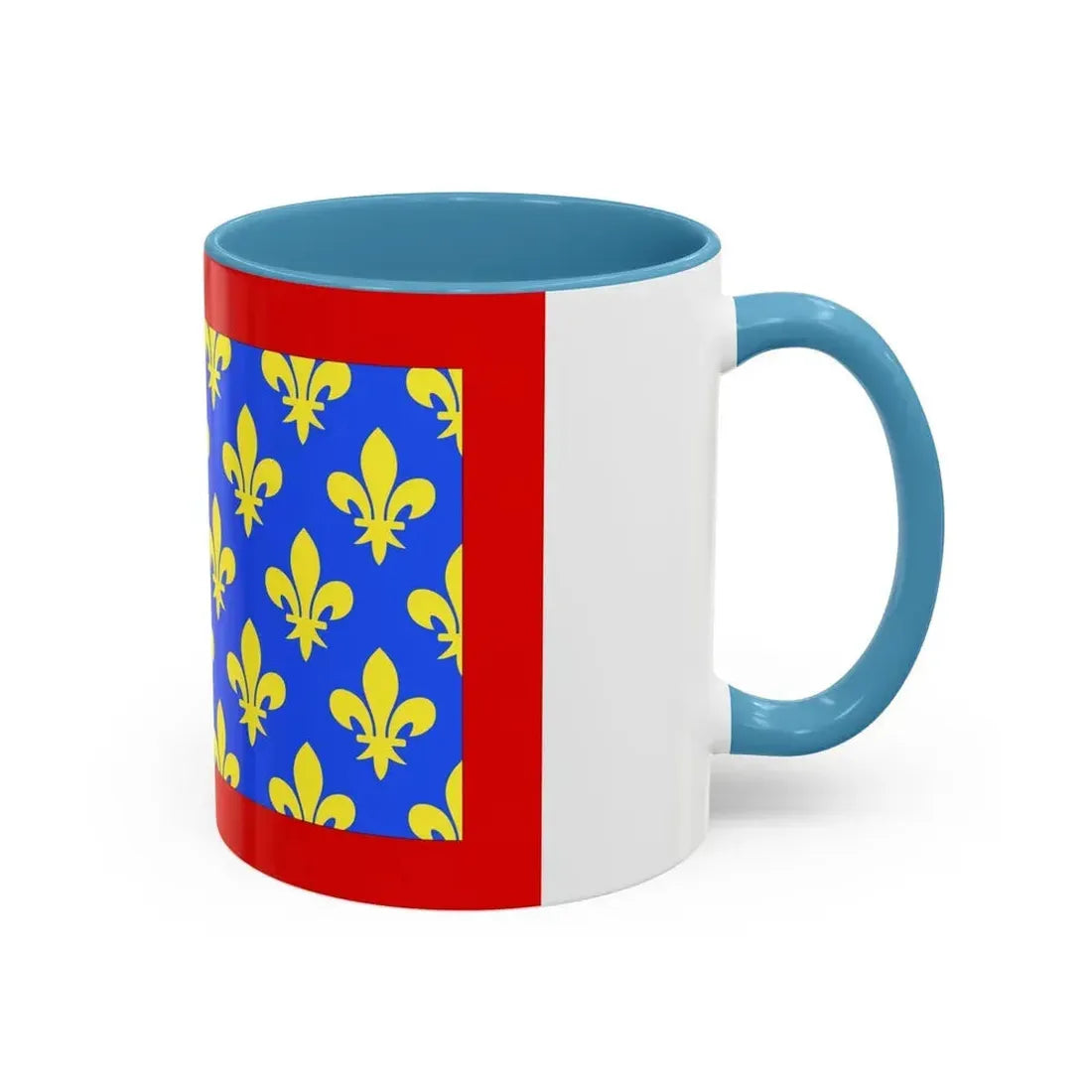Flag of Sarthe France 2 - Accent Coffee Mug - Go Mug Yourself