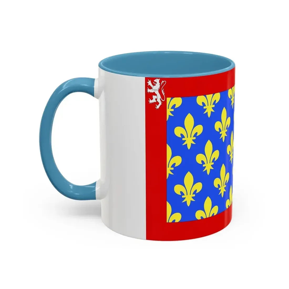 Flag of Sarthe France 2 - Accent Coffee Mug - Go Mug Yourself