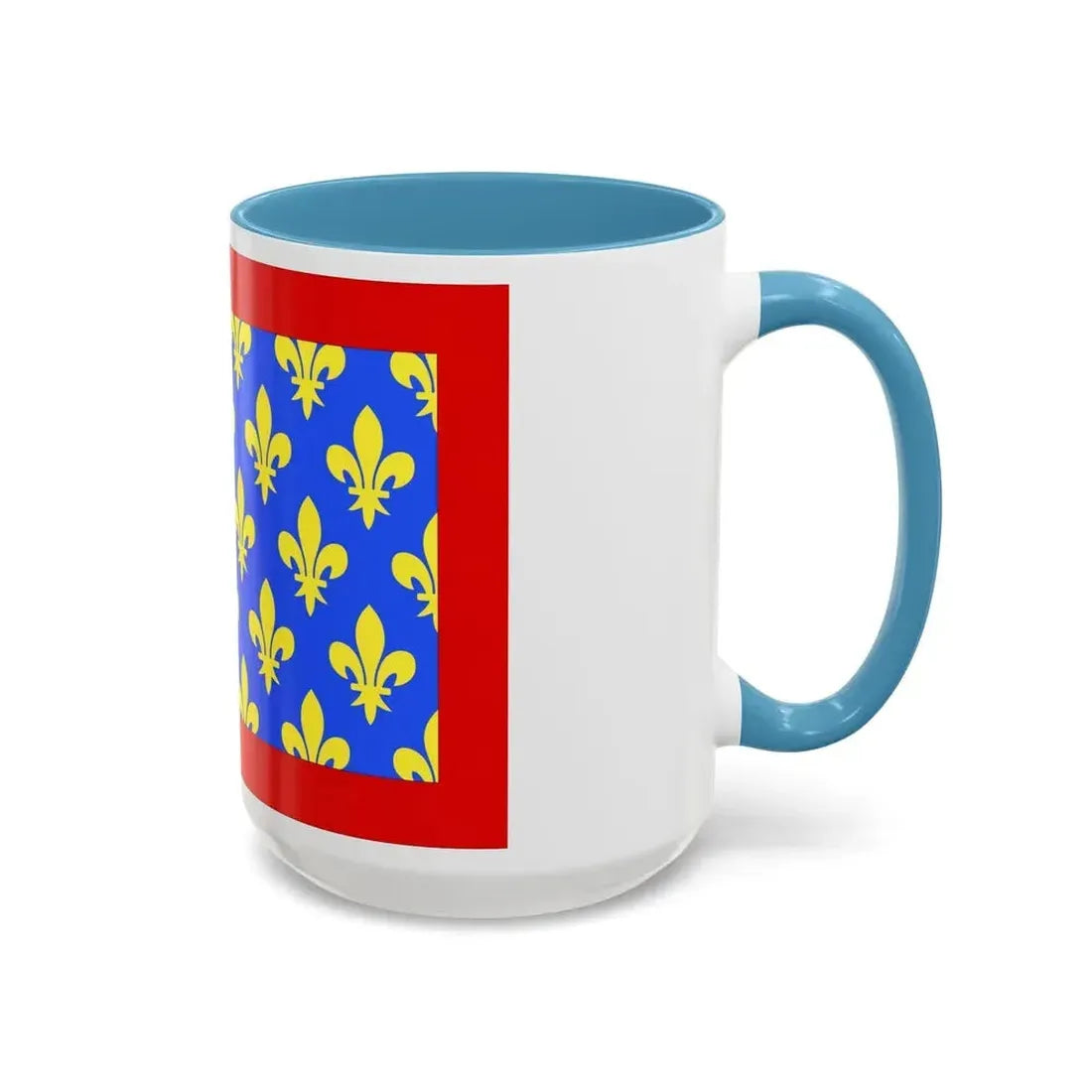Flag of Sarthe France 2 - Accent Coffee Mug - Go Mug Yourself
