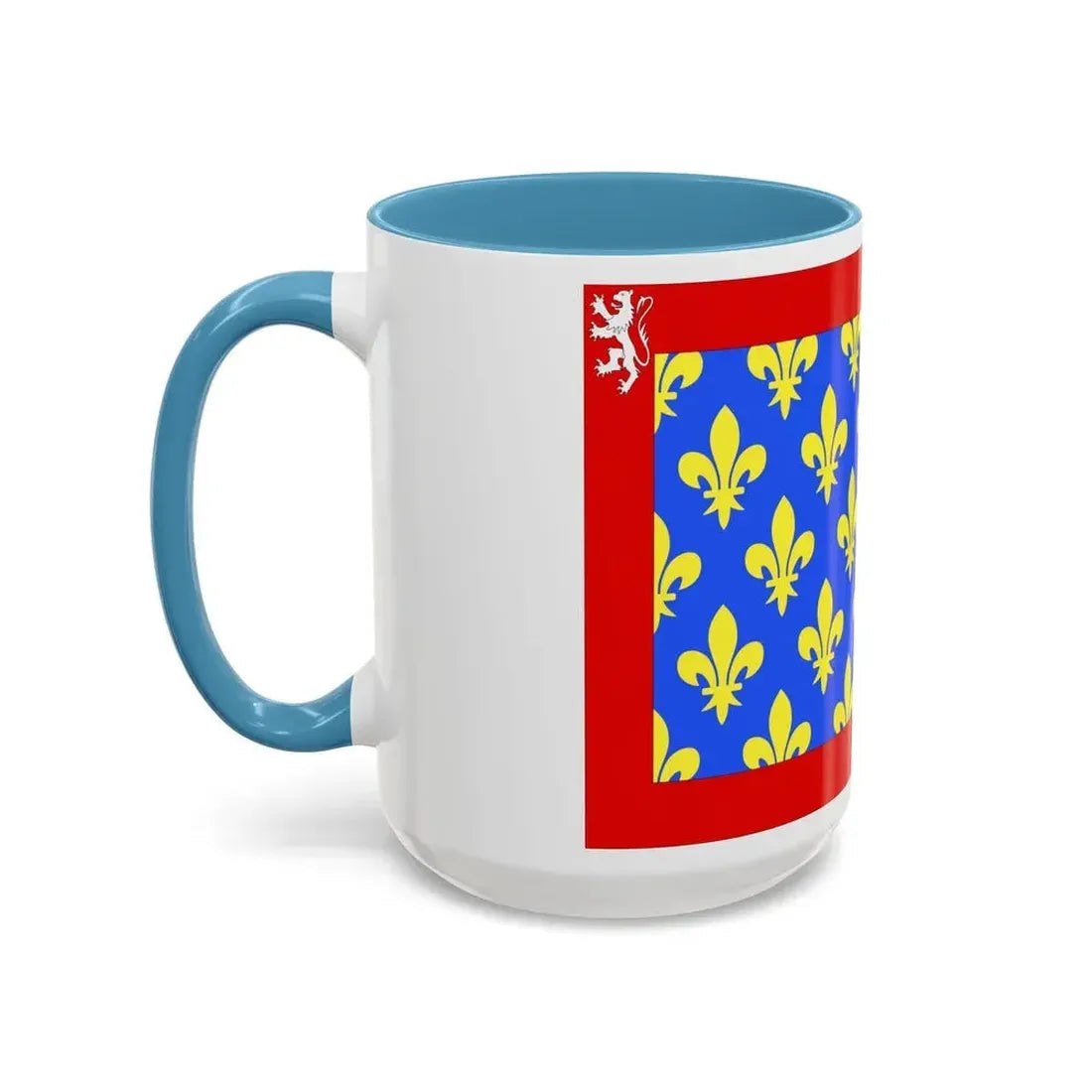 Flag of Sarthe France 2 - Accent Coffee Mug - Go Mug Yourself