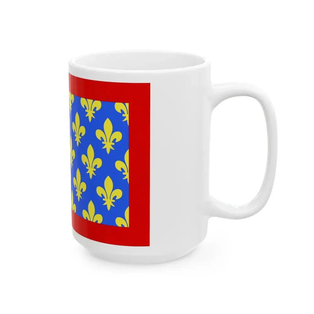 Flag of Sarthe France 2 - White Coffee Mug - Go Mug Yourself