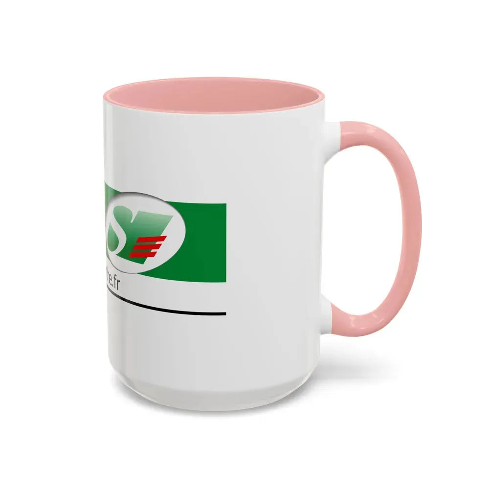 Flag of Sarthe France - Accent Coffee Mug - Go Mug Yourself