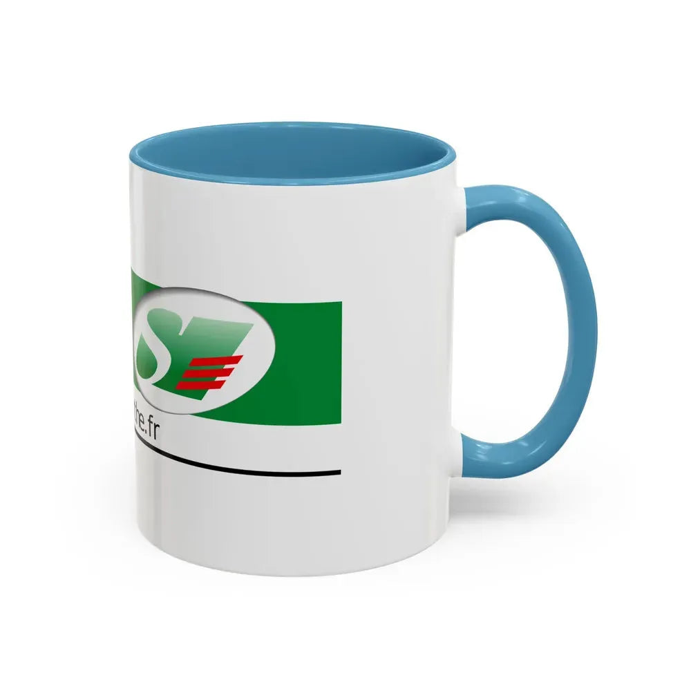 Flag of Sarthe France - Accent Coffee Mug - Go Mug Yourself