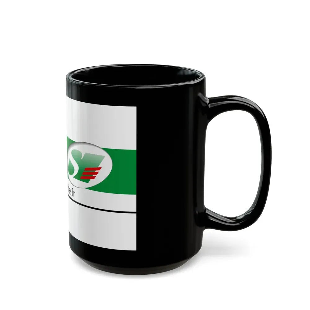 Flag of Sarthe France - Black Coffee Mug - Go Mug Yourself
