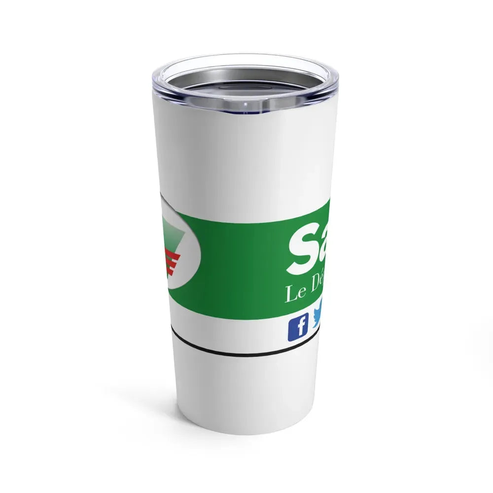 Flag of Sarthe France - Tumbler 20oz - Go Mug Yourself