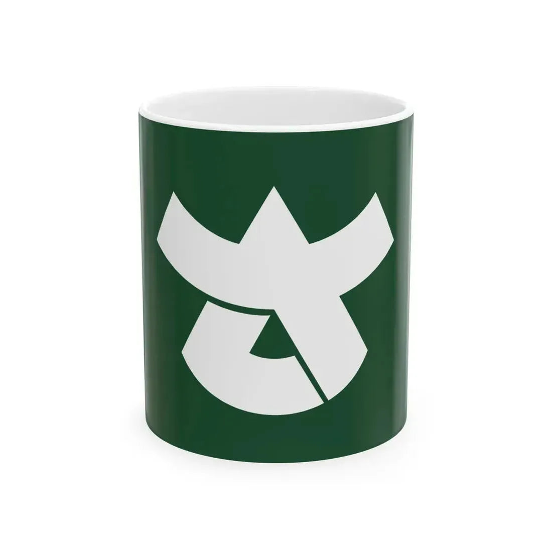 Flag of Sasaguri Fukuoka (Japan) White Coffee Mug 11oz - Go Mug Yourself