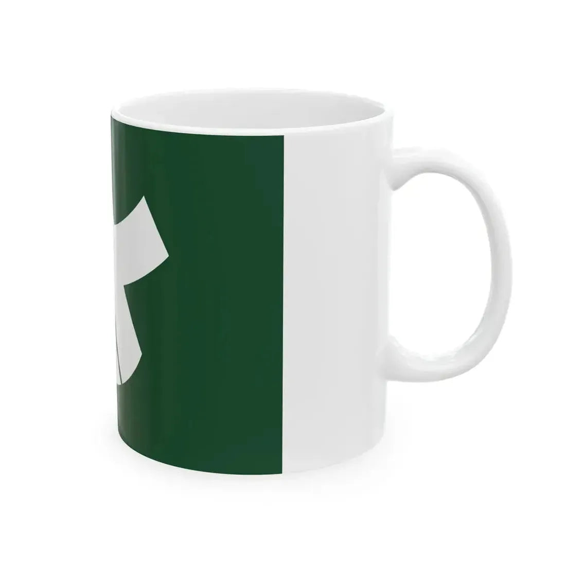 Flag of Sasaguri Fukuoka (Japan) White Coffee Mug - Go Mug Yourself