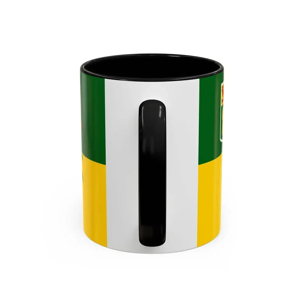 Flag of Saskatchewan Canada - Accent Coffee Mug - Go Mug Yourself
