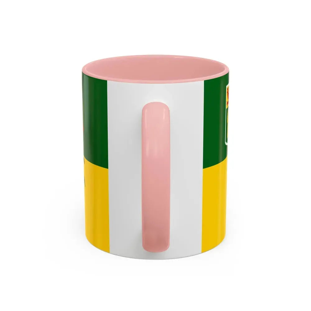 Flag of Saskatchewan Canada - Accent Coffee Mug - Go Mug Yourself